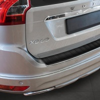 Kryt prahu zadních dveří nerez černý matný Volvo XC-60 -- rok výroby 2013-17 Kryt prahu zadních dveří nerez černý matný Volvo XC-60 -- rok výroby 2013-17