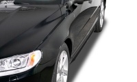 RDX Racedesign prahov� li�ty Slim (ABS plast leskl� �ern�) Volvo S80 -- rok v�roby 2006-16