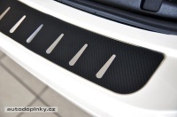 Kryt prahu pátých dveří - nerez+karbon fólie Volvo S90 -- od roku výroby 2016-25 Kryt prahu pátých dveří - nerez+karbon fólie Volvo S90 -- od roku výroby 2016-25