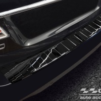 Kryt prahu zadních dveří nerez černý lesklý Volvo V70 III Facelift -- rok výroby 2014-16 Kryt prahu zadních dveří nerez černý lesklý Volvo V70 III Facelift -- rok výroby 2014-16